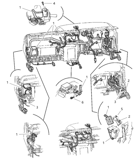 Wiring Instrument Panel