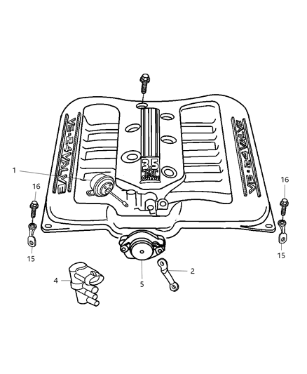 Bracket Secondary Runner Valve