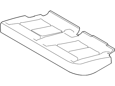 Cover Assy - Rear Seat Cushion