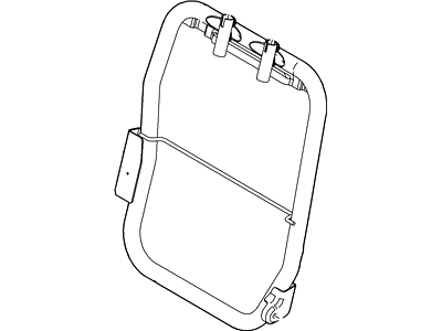 Frame - Rear Seat Back Retaining