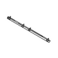 Weatherstrip Door Lower Secondary