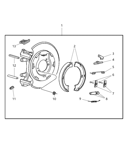 Lever Parking Brake