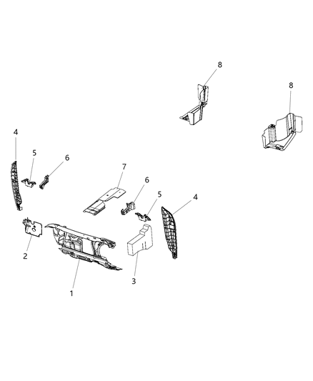 Seal Hood Hinge To Body Side