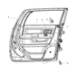 New 2010-2012 Fits Chrysler 3500, 4500, 5500 Panel-Rear Door Trim - Part # 1RH461TVAC
