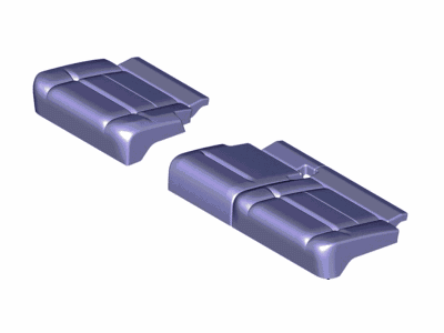 Cover Assy - Rear Seat Cushion