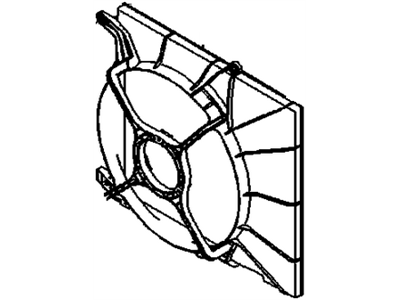 Shroud, Radiator Fan Shroud