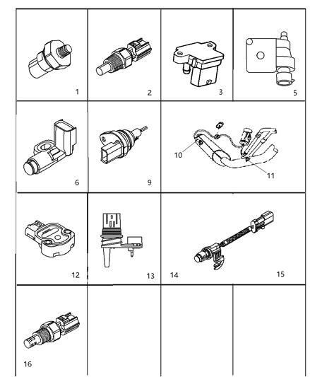 Sensor Throttle Position