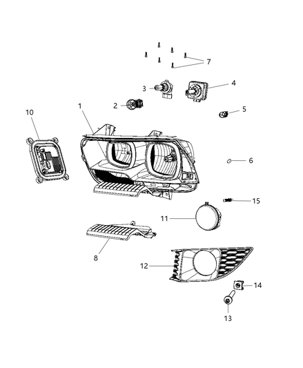 Bulb Kit Headlamp