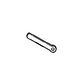 Lever, Lock Cylinder To Deck Lid
