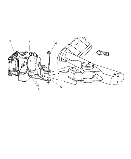 Module Anti-Lock Brake System