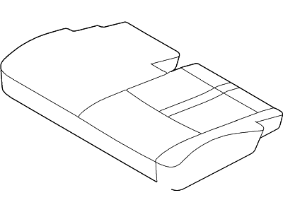 Cover Assy - Rear Seat Cushion