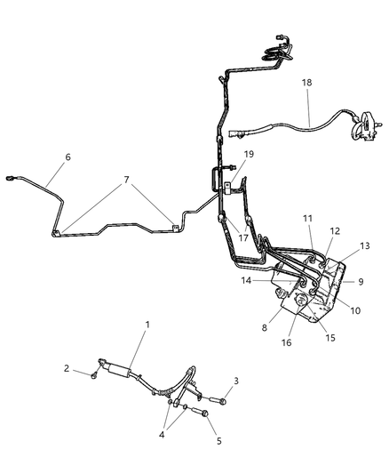 Hose Front Wheel Disc
