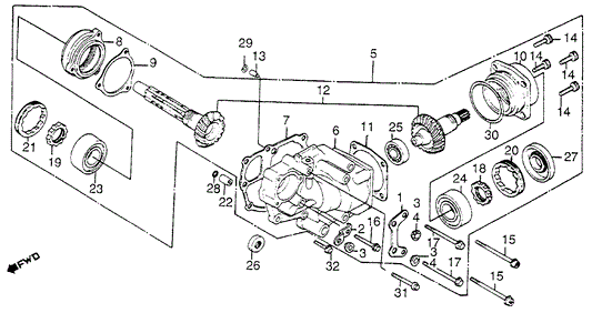 Shim, Countershaft (0.4)