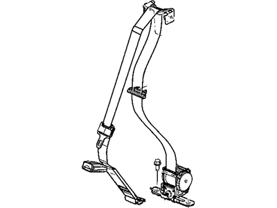 Seat Belt Buckle Half