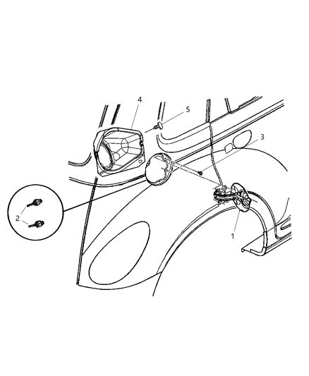Housing Fuel Filler