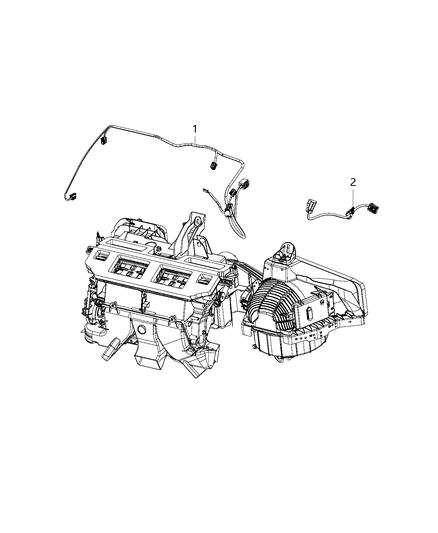 Wiring A/C And Heater