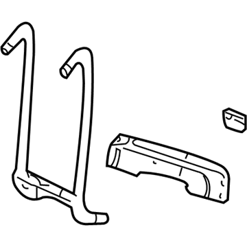 Plate, Hood Latch
