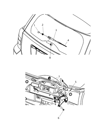 Arm Rear Wiper