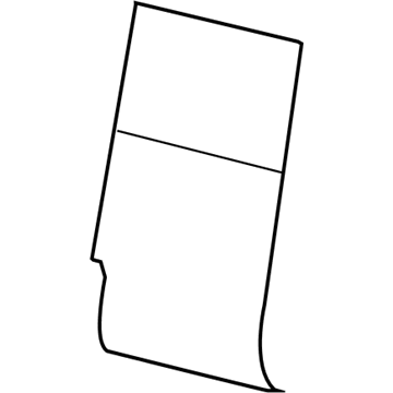 New 2010 Fits Chrysler Commander Rear Seat Back Cover - Part # 1PX26ZJ3AA