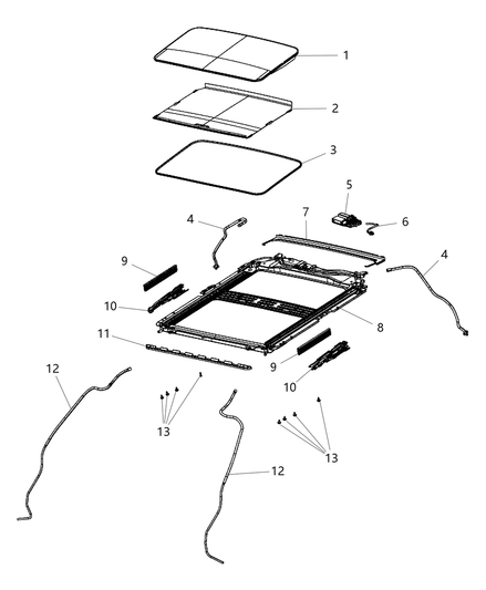 Tube Sunroof Drain