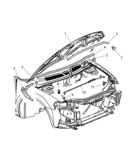 Hinge Hood