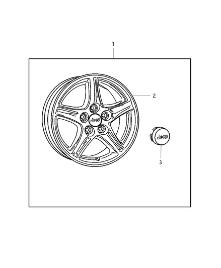 Wheel Kit Cast Aluminum