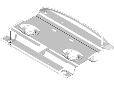 Carpet - Rear Package Tray Panel