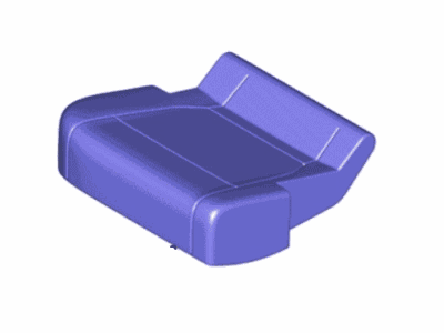 Cover Assy - Rear Seat Cushion