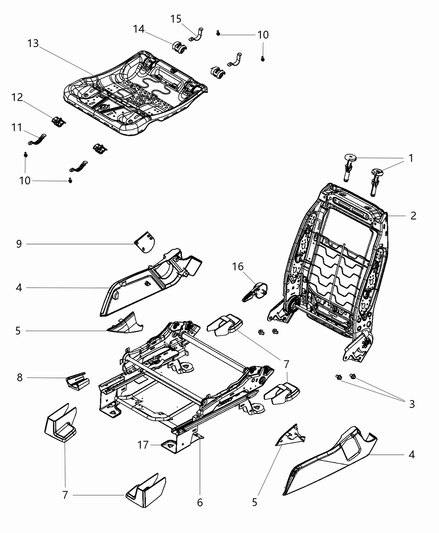 Shield Seat Inner Return Flange