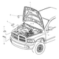 New 2005 Fits Chrysler Ram 2500 Label-Emission - Part # 52022163AA