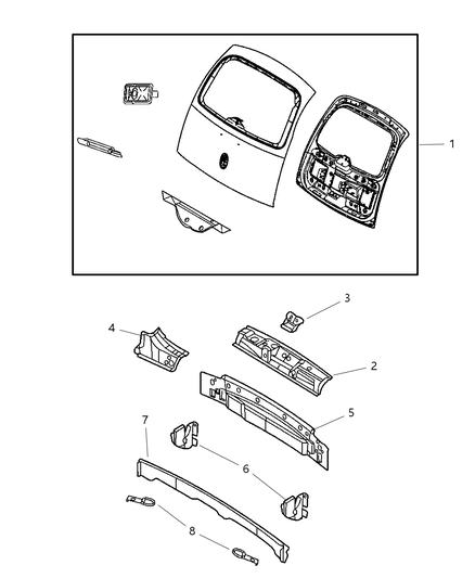 Reinforcement Liftgate Opening