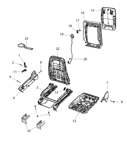 Cover Seat Track