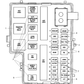 New OEM Genuine Plymouth, Lower Fuse Box Cover - Part # 4794076AB