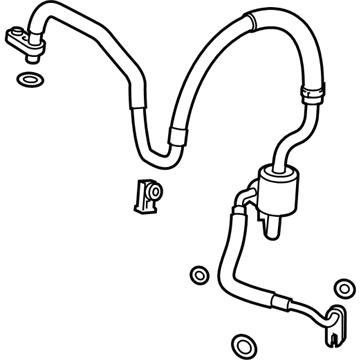 Hose, A/C Compressor