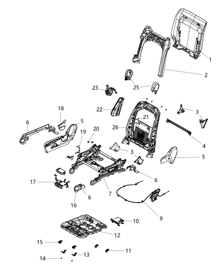 Bracket Seat Module Mounting