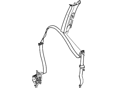 Seat Belt Front Outer