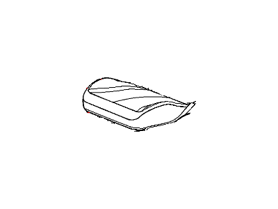 New 2009 Fits Chrysler PT Cruiser Front Seat Cushion Cover - Part # 1LS72DKAAA