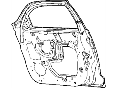 Weatherstrip Front Door Belt Inner