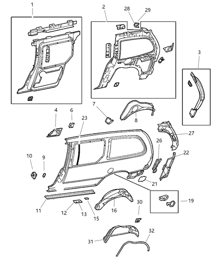 Wheelhouse Rear Outer