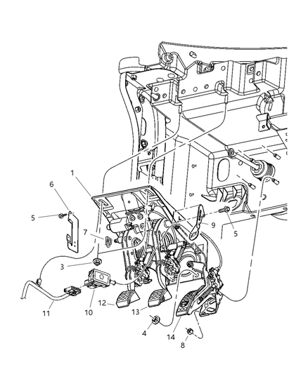 Pedal Assembly Adjustable