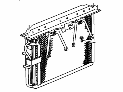 Brace, Radiator Crossmember