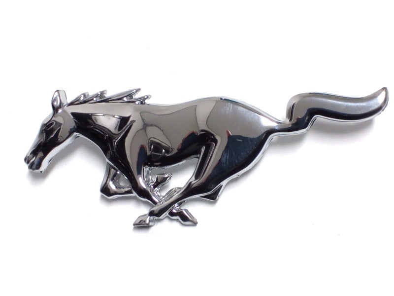 New OEM 1968 Ford Mustang Emblem, Part # C8ZZ-8A224-A