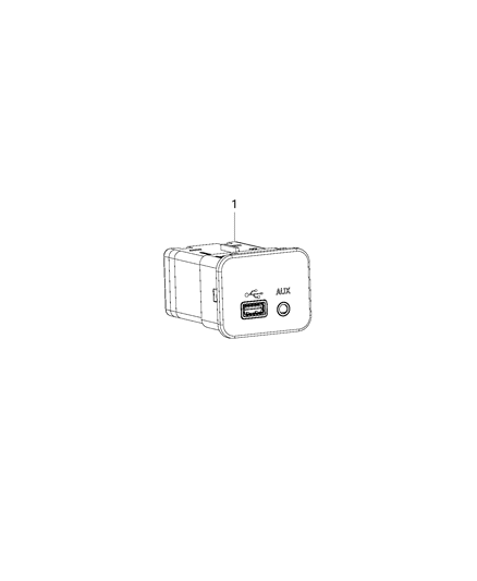 Reflector Hub Sd Usb Charging Auxiliary