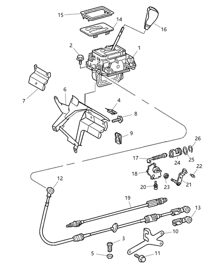 Cable Gear Selector
