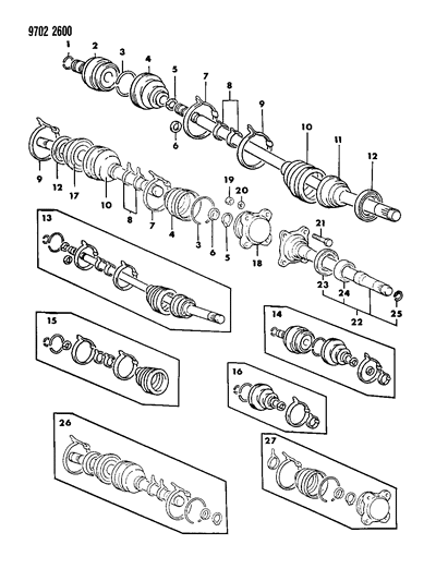 Repair Package, Boot Inner (Bj)