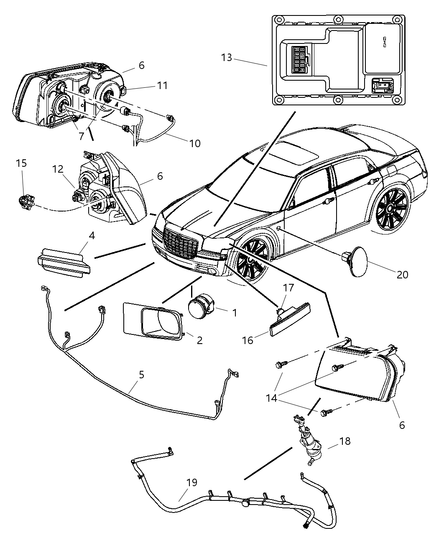Wiring Headlamp