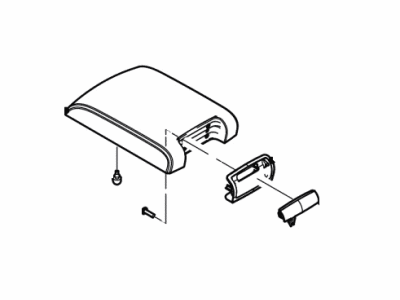 Armrest Assy - Console