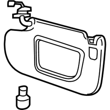 Visor Assy - Sun
