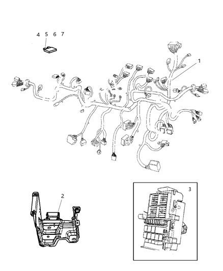Wiring Instrument Panel