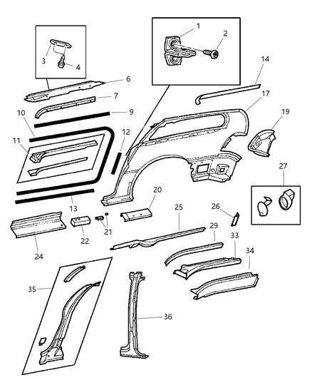 Reinforcement Package Sliding Door